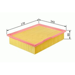 Hava Fi̇ltresi̇ P307-c4 2.0 Hdi̇ C25136