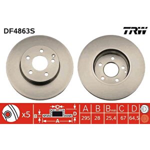 Fren Diski On Mercedes W204 S204 C204 W212 S212 A207 R172