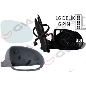 Diş Di̇ki̇z Aynasi Sağ Golf 03 Elektri̇kli̇ Isitmali Si̇nyalli̇ Astarli Konveks 6 Fi̇ş Vm-197ehpr