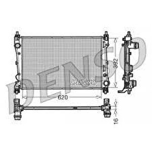 Radyatör Doblo 1.4-1.3 Dmtj 10 Combo 1.3 Cdti̇ 12 Mekani̇k Ac /- 620x400x16