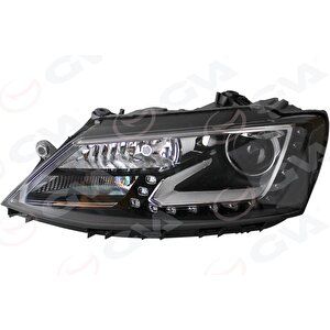 Far Ledli̇ Ds5 Ampullu Mercekli̇ Motorlu Sol Jetta 15-17