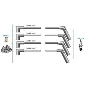 Buji̇ Kablo Tk Chevrolet Kalos 1.2i Sohc Hatcback 03