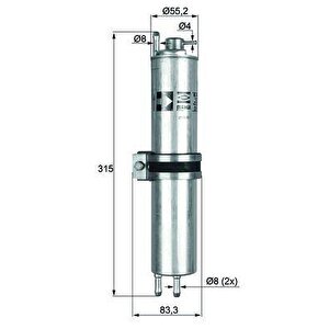 Yakit Filtresi Bmw N62 M54 E65 03 08