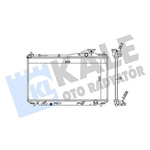Radyatör Civic Vii Otomati̇k Al/pl/brz 350x658x16