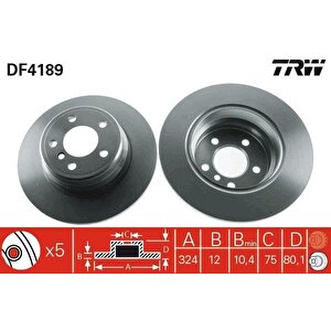 Fren Diski Arka Bmw X5 E53 00 06
