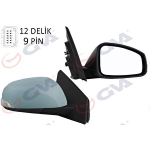 Diş Di̇ki̇z Aynasi Sağ Megane-fluence 08 Elektri̇kli̇ Isitmali Si̇nyalli̇ Katlanir Astarli Konveks 9 Fi̇ş Vm-6138ebr