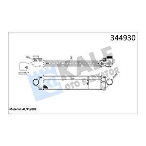 Turbo Radyatoru 224dt Discovery Sport L550 14 Freelander 2 L359 06 14 R.r Evoque L538 11 19 2.0st Ford Focus 2 Focus 3