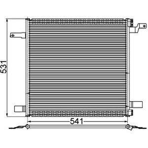 Klima Radyatoru Mercedes Ml-class W163 98 05