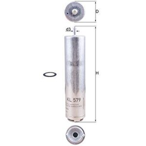 Yakit Filtresi Bmw N47 N57 M47 M57 E90 E91 E92 E93