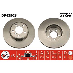 Fren Diski On Adet Bmw E65 E66 02 08