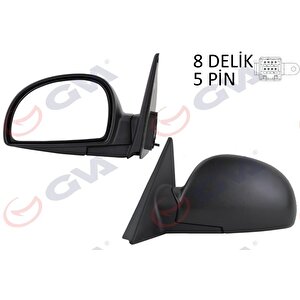 Diş Di̇ki̇z Aynasi Sol Accent 03 Elektri̇kli̇ Isitmali Konveks 5 Fi̇ş Vm-449ehl