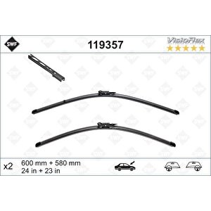 Silecek Supurgesi 600/580mm Swf Bmw E60