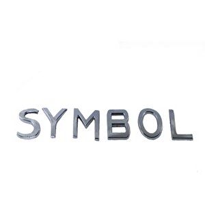 Arka Bagaj Yazisi Symbol Symbol