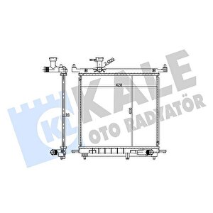 Radyatör Al/brz Nissan Micra Iv 1.2 1.2 Lpg 10 -15- Mt
