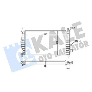 Motor Su Radyatoru Fiesta Iv 96 02 Mazda 121 Iii 1.0 / 1.3 Klimasiz