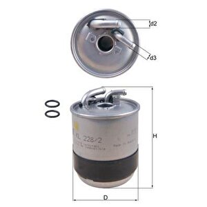 Yakit Filtresi Mercedes Om642 W204 C219 W164 W463 W639 B906