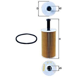 Yağ Fi̇ltresi̇ Partner-berlingo 96- -p106 97- -p206 98- -p306 93-01 -p307- C3 02 - 1.4-1.6 16v