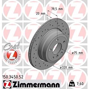 Fren Diski Arka Bmw X5 E70 Lci F15 X6 E71 F16 Deli̇kli̇