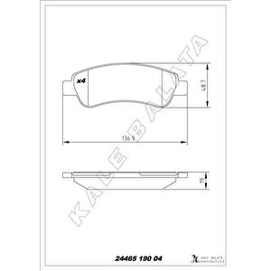 Arka Balata Boxer 4.06 Ducato 07.06 Jumper 4.06