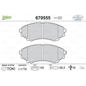 On Fren Balatasi Mazda 4 4 B 2500 Ranger 02 06 2.5td / 3.0td 06 12