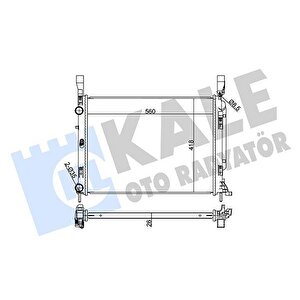 Motor Su Radyatoru Mercedes Citan Om607 W415 12 . Renault Kangoo 1.5 Dci 1.6 16v 09