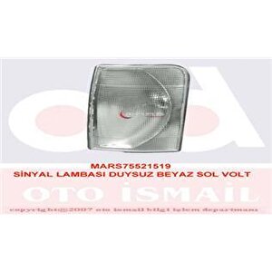 Si̇nyal Lambasi Duysuz Beyaz Sol Volt