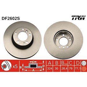 Fren Diski On Adet Bmw E39 E32 E38 E31