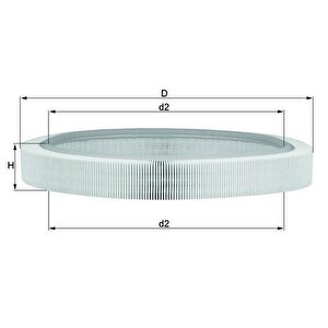 Hava Filtresi Mercedes M102 W201 W124 S124 C124