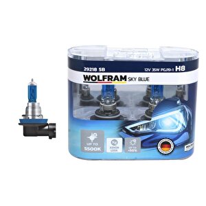 Ampul 12v H8 35 Pgj19-1 Sky Blue Beyaz Işik