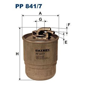 Yakit Filtresi Mercedes Om642 W204 C219 W164 W463 W639 B906