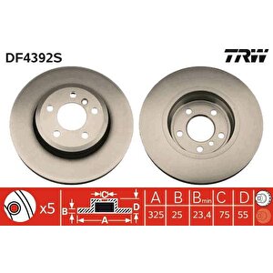 Fren Diski On Bmw X3 E83 04 10 Adet