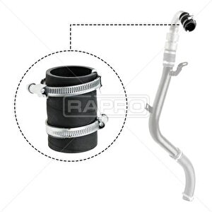 Turbo Hortumu Uç Parça Uç-si̇li̇kon Ford C-max I 2.0 Tdci 03-07
