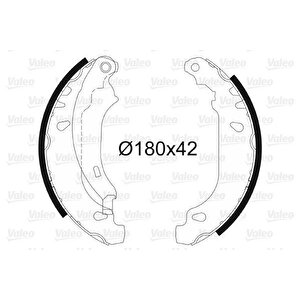 Arka Pabuç Balata Clio Ii 98 05 Symbol Ii 08 Logan 04 11 Sandero 08 11 180x40