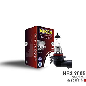 Niken 9005 Hb3 60w Halojen Ampul P20d 12v