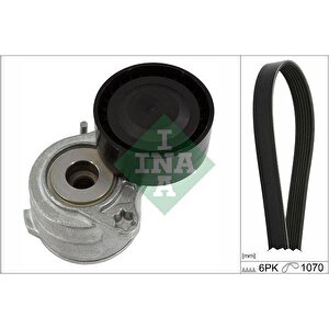 Alternatör Gergi̇ Ki̇ti̇ 6pk1070 Corsa F-crossland-mokka-p108-p208-p301-p308-p508-p2008-c-elysee- C3-c4-ds3-proace 1.2 B-d-f12xht Puretech