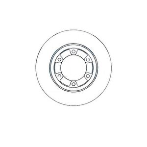 Ön Fren Aynasi Mazda Pick-up B 2500 87-93 -pick-up E 2600 87 272x22x6dlxhavali