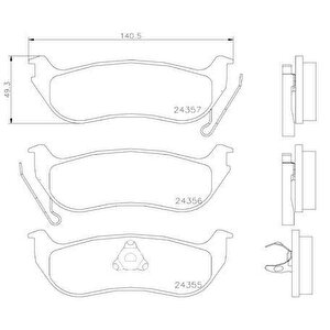 Arka Balata Cherokee 2.4 2.5crd 2.8crd 3.7 V6 Wrangler 2.4 3.8 4.0 01-08