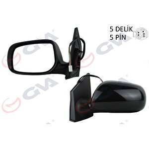 Diş Di̇ki̇z Aynasi Sol Corolla 08 Elektri̇kli̇ Isitmali Astarli Konveks 5 Fi̇ş Vm-6263nehpl
