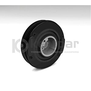 Krank Kasnaği Ki̇t Citroen Xsara-peugeot 206-307-fiesta-volvo S40-s80-suzuki-mi̇ni̇-mazda 2-3 1.6d 16v 1 Adet Pullu Civata