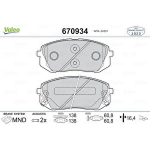 Ön Fren Balata Hyundai İx35 2.0l D4ha Crdi̇ Dizel 136hp 10-15 / Kia Sportage 2.0l D4ea D4ha Dizel 06-15 Aşınma Ikaz Kontağı Dahil - Şimli