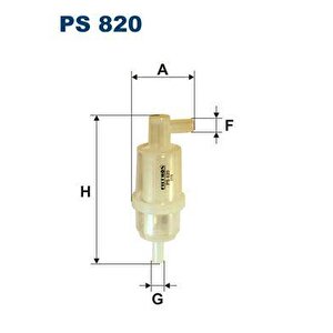 Yakit Filtresi Mercedes Om615 Om616 Om617 W123 W202 W124 W460