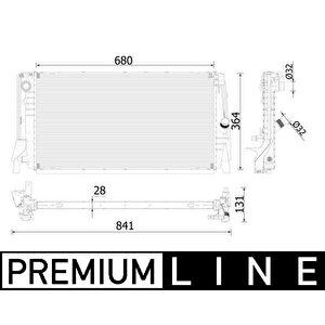 Motor Su Radyatoru Premium Line Bmw F40 F45 F46 F48 F39 Mini F60