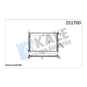 Motor Su Radyatoru Transit V347 2.2tdci 2.4tdci 06 14