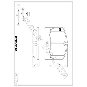 Arka Balata Daily 02-11 Transi̇t 3.2 Tdci 11-14 2.4tdci 06-14 Daily 02-11