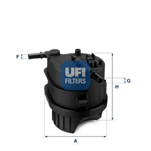 Yakit Fi̇ltresi̇ Müşürlü Bipper-nemo-p307-p207-p206-c3-c2 1.4 Hdi-fusion-fiesta 1.4tdci