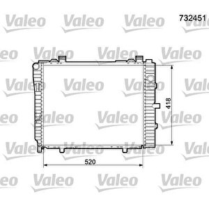 Motor Su Radyatoru Mercedes W202 S202 C208 A208