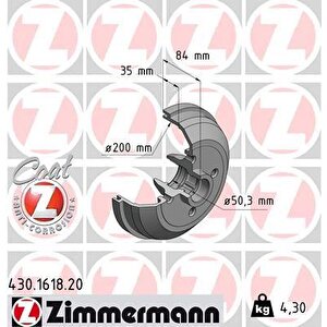 Arka Fren Kampanasi Corsa A 83-92 -corsa B-tigra A 93-02 Abs Si̇z