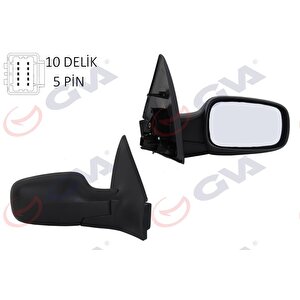 Diş Di̇ki̇z Aynasi Sağ Megane 02 Elektri̇kli̇ Isitmali Sensörlü Konveks 5 Fi̇ş Vm-138ehsr