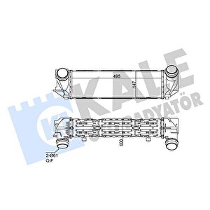 Turbo Radyatoru Bmw N53 N20 F10 F11