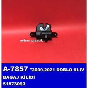Bagaj Ki̇li̇di̇ Doblo Iii-iv 2009-2021